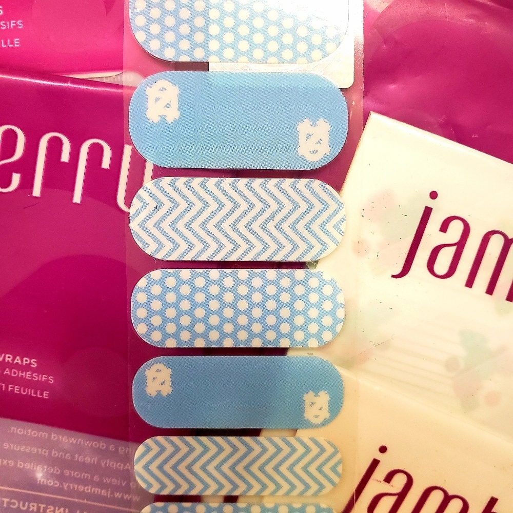 Jamberry Carolina UNC-Chapel Hill Nail Wraps NLA